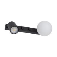 Wall lamp VOX 10148 1xGU10 + 1xG9 white/black                                                                                                                                                                                                                  