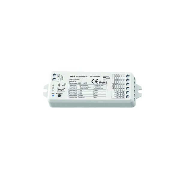 WB5 5 CHANNELS BLUETOOTH&RF CONTROLLER                                                                                                                                                                                                                         