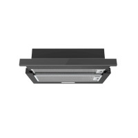 Telescopic wall mounted cooker hood EL-60L07BL 550m³/h black