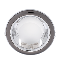 GL206 DOWNLIGHT 2XG24 GRAPHITE/CHROME MODEL 2