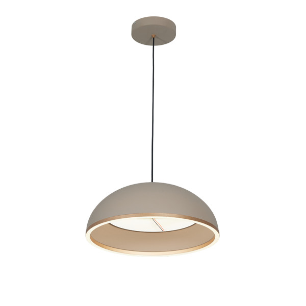 EVELYN LED Pendant Light 36W 3CCT + 20W 4000K, Remote Control, Dimmable, Grey
