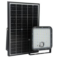 SOLAR LED SPOTLIGHT WITH SENSOR 10W IP65