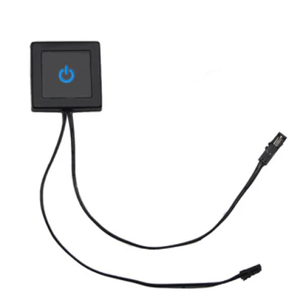 EL-TS02 TOUCH DIMMER SENSOR SWITCH, BLACK                                                                                                                                                                                                                      