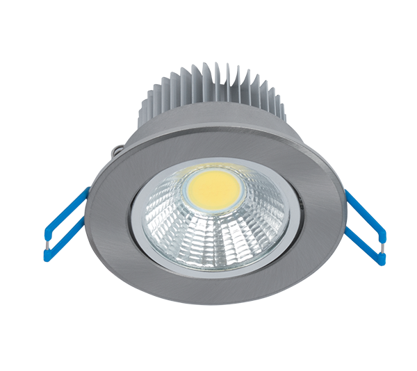 LSLCOB LED SPOT SVJETILJKA 7W 4000K-4300K 230V SATIN NIKL