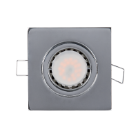 LED METELNA KVADRATNA SPOTLAMPA PAR 16 5.5W 4000-4300K SATIN NIKL