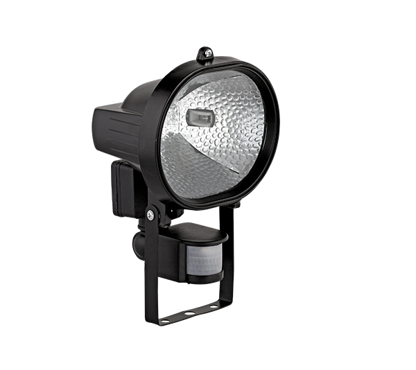 HVO500S/B HALOGENI  REFLEKTOR SA SENZOROM 500W CRNI