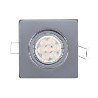 LED METELNA KVADRATNA SPOTLAMPA VISOKE SNAGE 6W 2700-3000K KROM