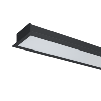 LED PROFIL UGRADNI S48 12W 4000K 600MM CRNI