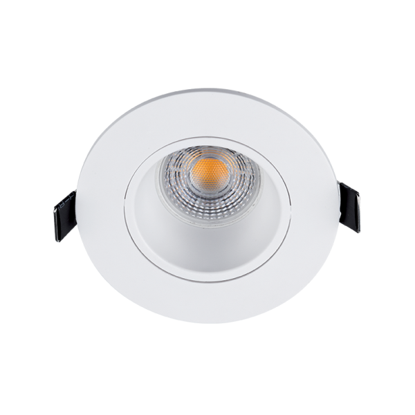 LED PLASTIČNA OKRUGLA SPOTLAMPA PAR 16 COB 7W 2700-3000K BIJELA