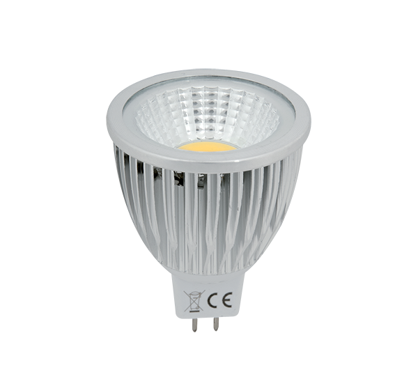 LED ŽARULJA LEDCOB 5W GU5,3 12V AC/DC BIJELA