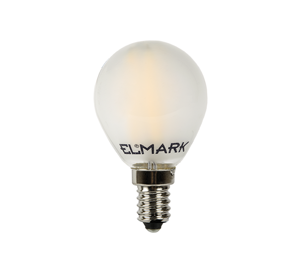 LED ŽARULJA GLOBE G45 FILAMENT 2W E14 230V 2700K MAT